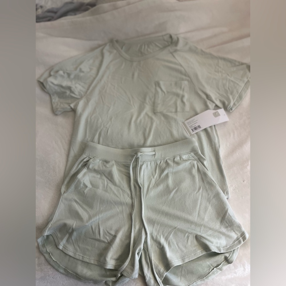 Softies NWT Dream Slouchy sage lounge set-Small